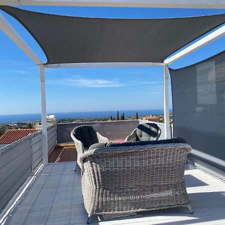 Roof Terrace & Sea View Entire Apartment Peyia Buitenkant foto